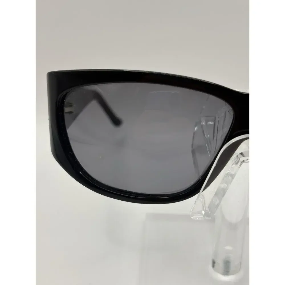 Judith Leiber Sunglasses Black Rhinestone Italy 61-10